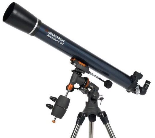 Celestron Telescopi: Celestron Astromaster 90 EQ Refraktor – Usato da Münchenstein venduto da Sapaelna