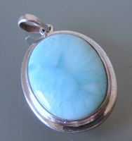 Larimar Silber 925 Anhänger