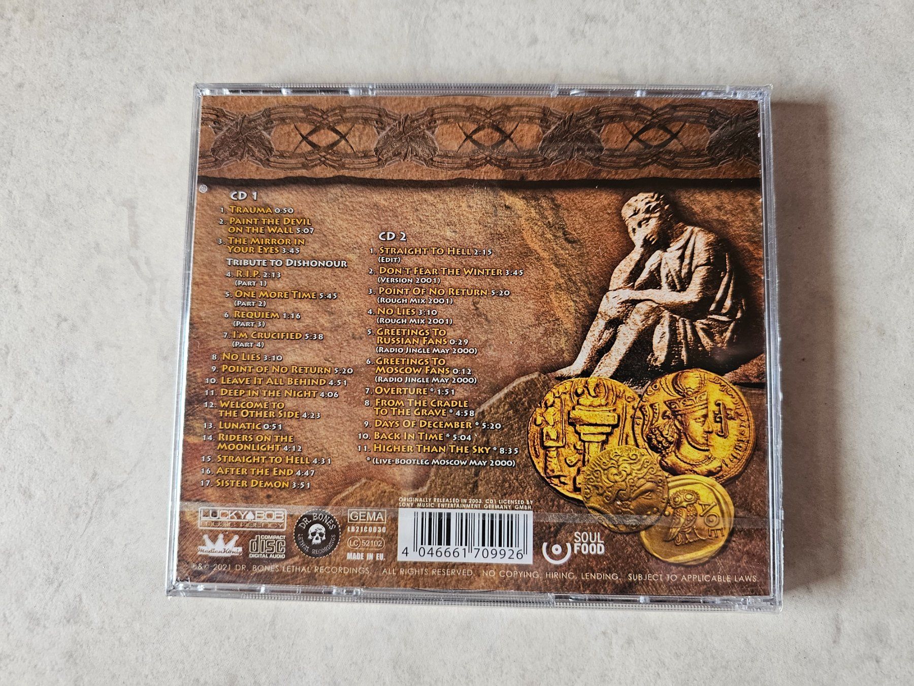 CD: Rage  -  Welcome To The Other Side / 2 CD's Fabrikneu – Nuovo e nell'imballaggio originale da Schneisingen venduto da backstore24 1