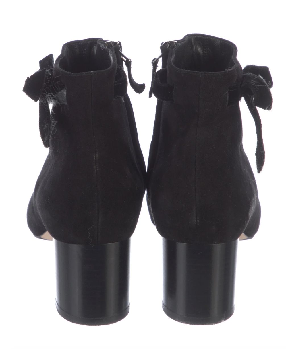 Manolo Blahnik Damenschuhe: Manolo Blahnik suede ankle boots – Gebraucht aus Zürich von ker_r28q 4