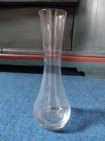 klassische schlichte Vase Glas 20 cm Blumenvase