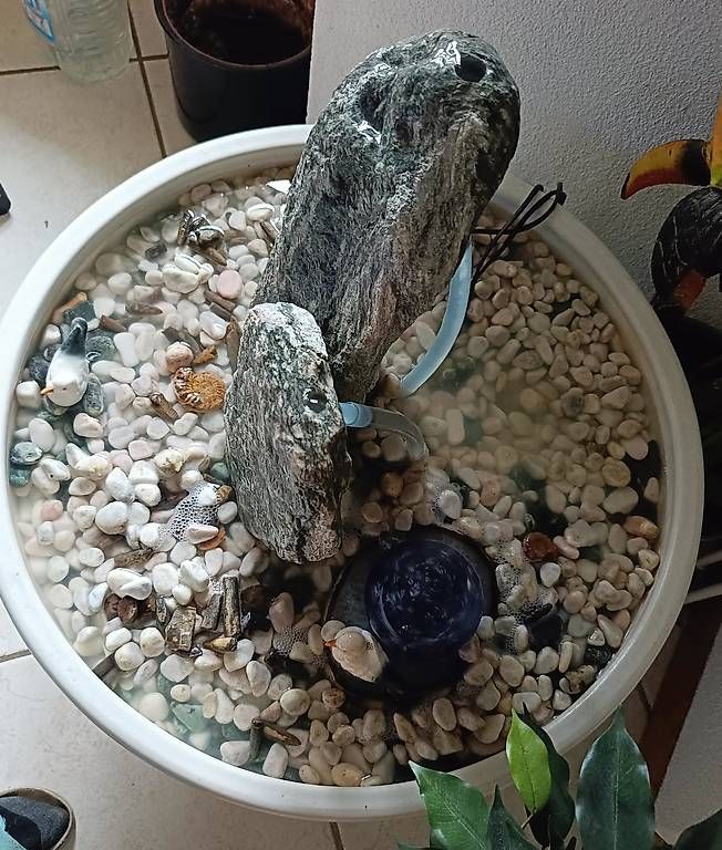 Stagni & Fontane ornamentali: Zimmerbrunnen mit 2 Natursteinen – Usato da Samstagern venduto da maui011 1