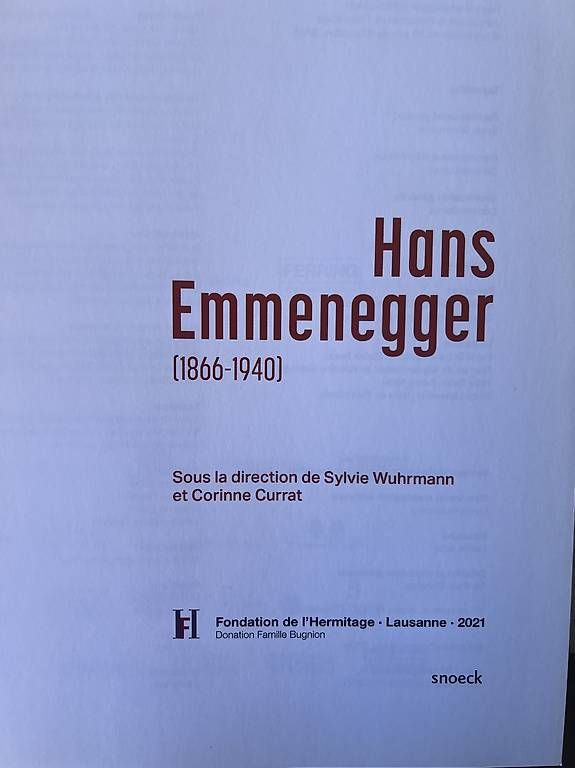 Libri: Catalogue Emmenegger – Nuovo (secondo la descrizione) da Lausanne venduto da bri_9x9m 2
