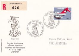 Tag der Briefmarke 1981 Grenchen 4.-6.12.1981