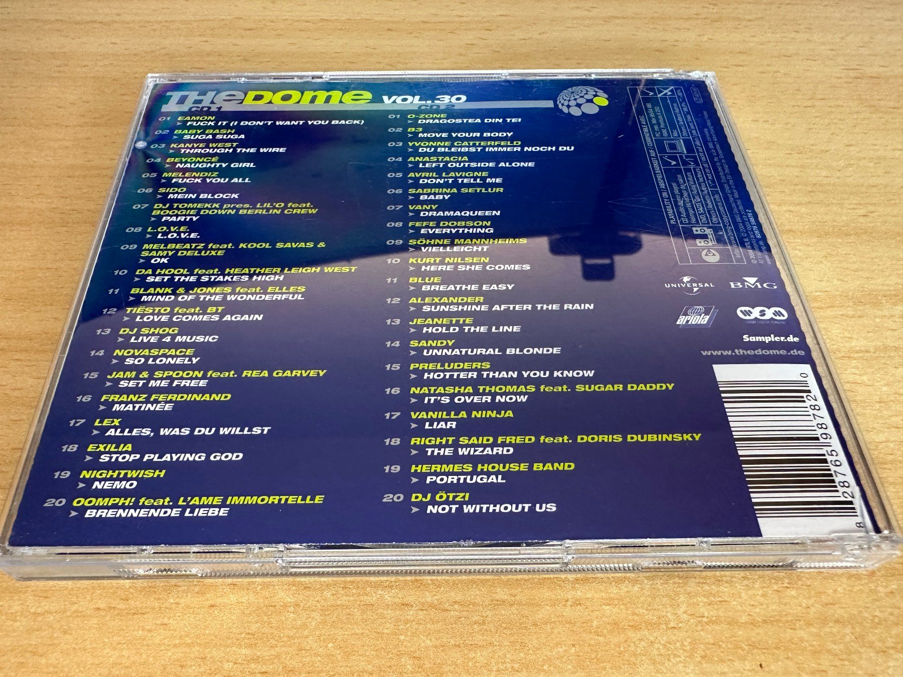 CD: Various – The Dome Vol. 30 - 2 CD – Usato da Rikon im Tösstal venduto da Alpenmutz 1