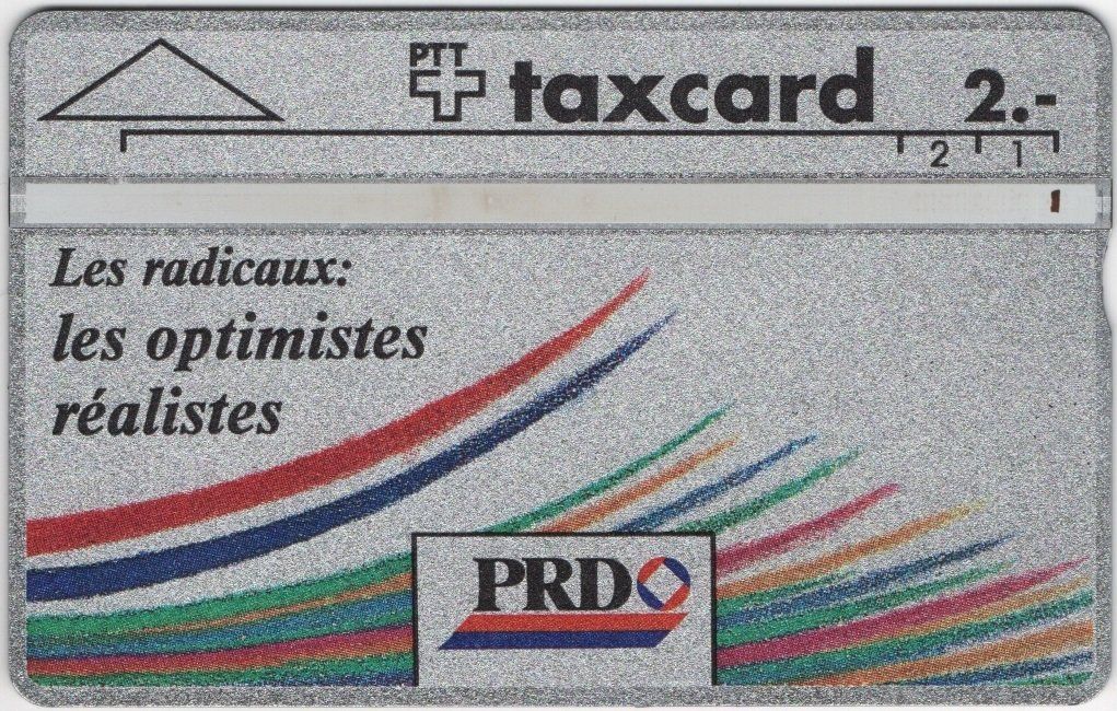 Schede telefoniche: 2 CHF PRD - seltene Schweizer Kunden Taxcard – Usato da Eglisau venduto da Chperfins