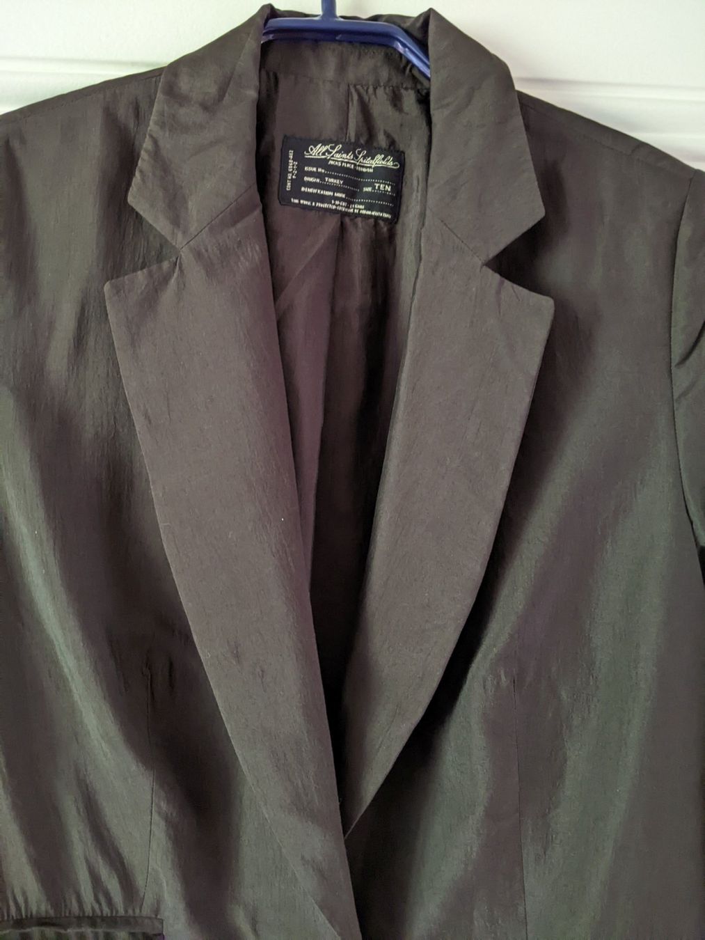 Allsaints Giacche: ALLSAINTS : Blazer marron 100% soie S – Nuovo (secondo la descrizione) da Petit-Lancy venduto da lilycerise 1