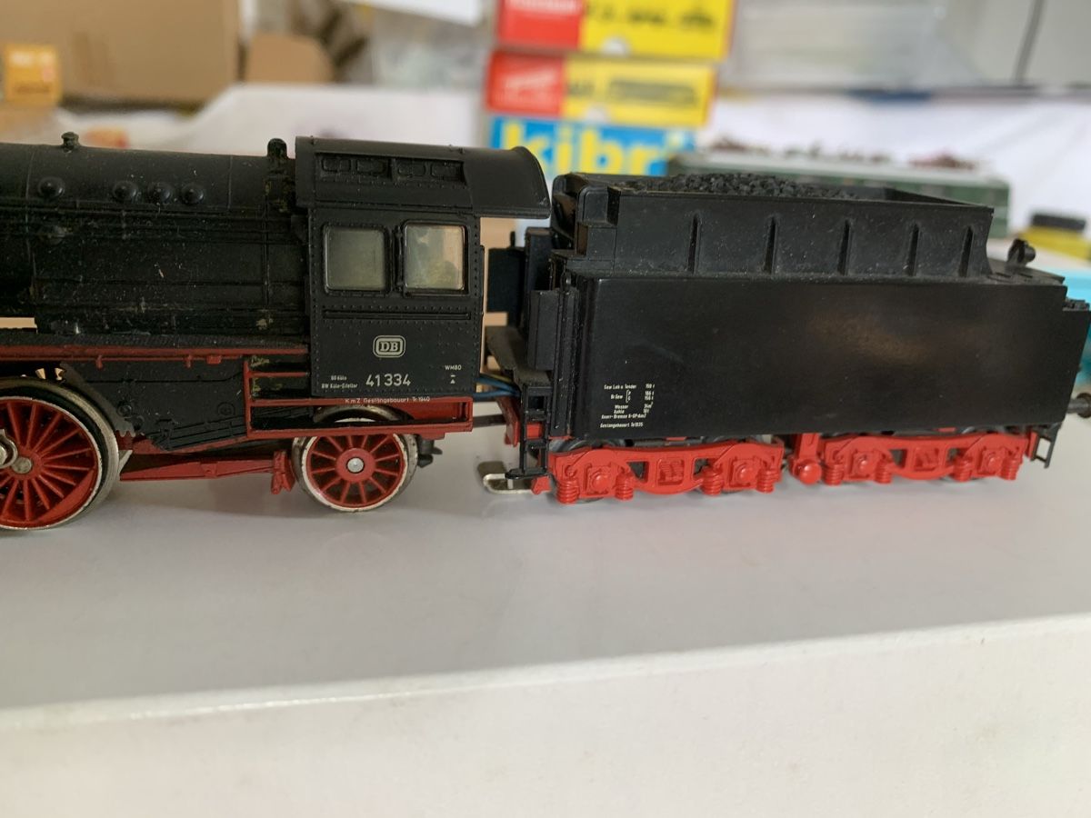 Märklin Modellini di ferrovie: Märklin AC Digital, Br.41 334,DB, Bö19 – Usato da Winden venduto da EmilNeu 1