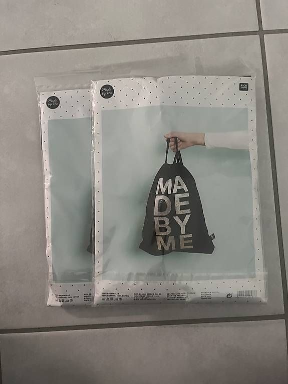 Kit bricolage: Turnsack & Stoffbeutel zum Basteln – Nuovo e nell'imballaggio originale da Spiez venduto da nomii20 1