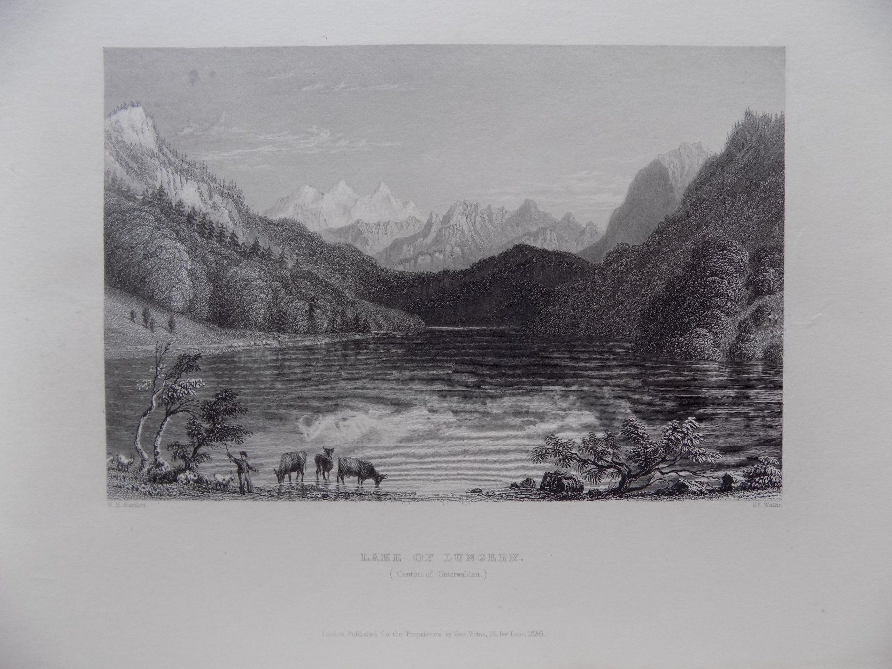 Stiche: Lungernsee von Bartlett – Gebraucht aus Risch von Rischli15 1