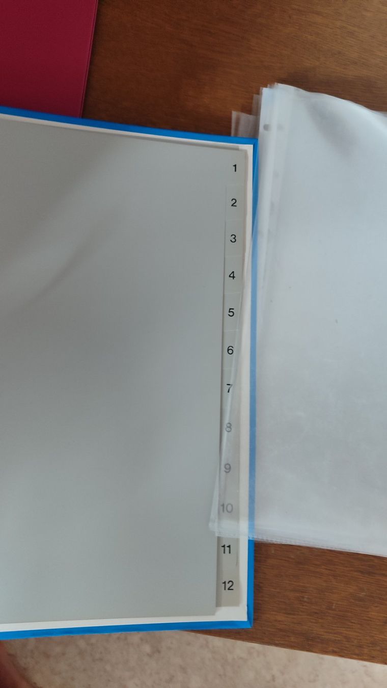 Migros Ordner: Ordner mit Register und Sichtmäppli, 4 Stk. – Gebraucht aus Brüttisellen von nic_xm7s 1