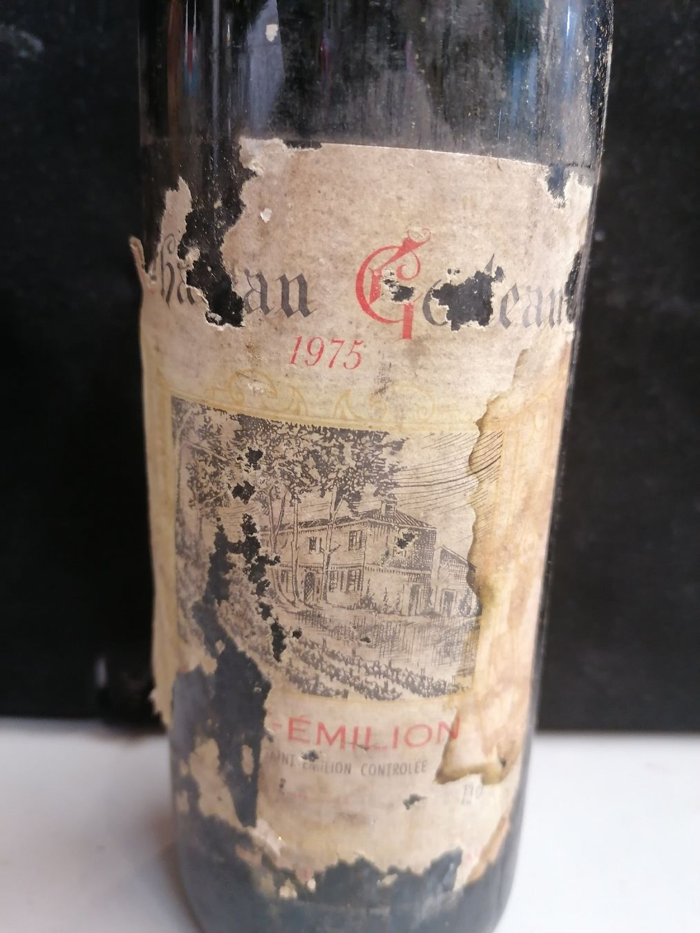 Vino: Vin Saint-Émilion 1975, 75cl – Usato da Genève venduto da Leboucheoreilles 2