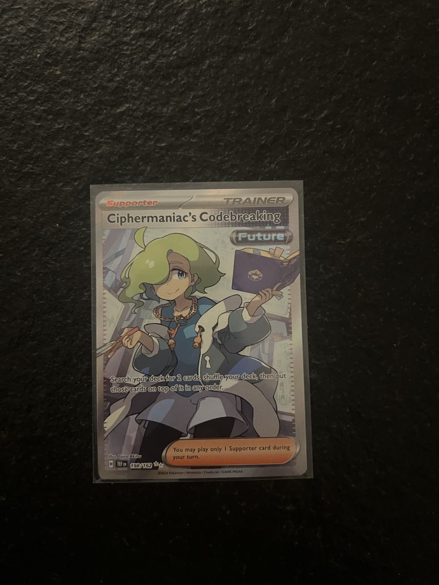 Pokémon Carte collezionabili: TRAINER Ciphermaniac’s Codebreaking, 198/162 – Nuovo (secondo la descrizione) da Gordola venduto da _Dem_