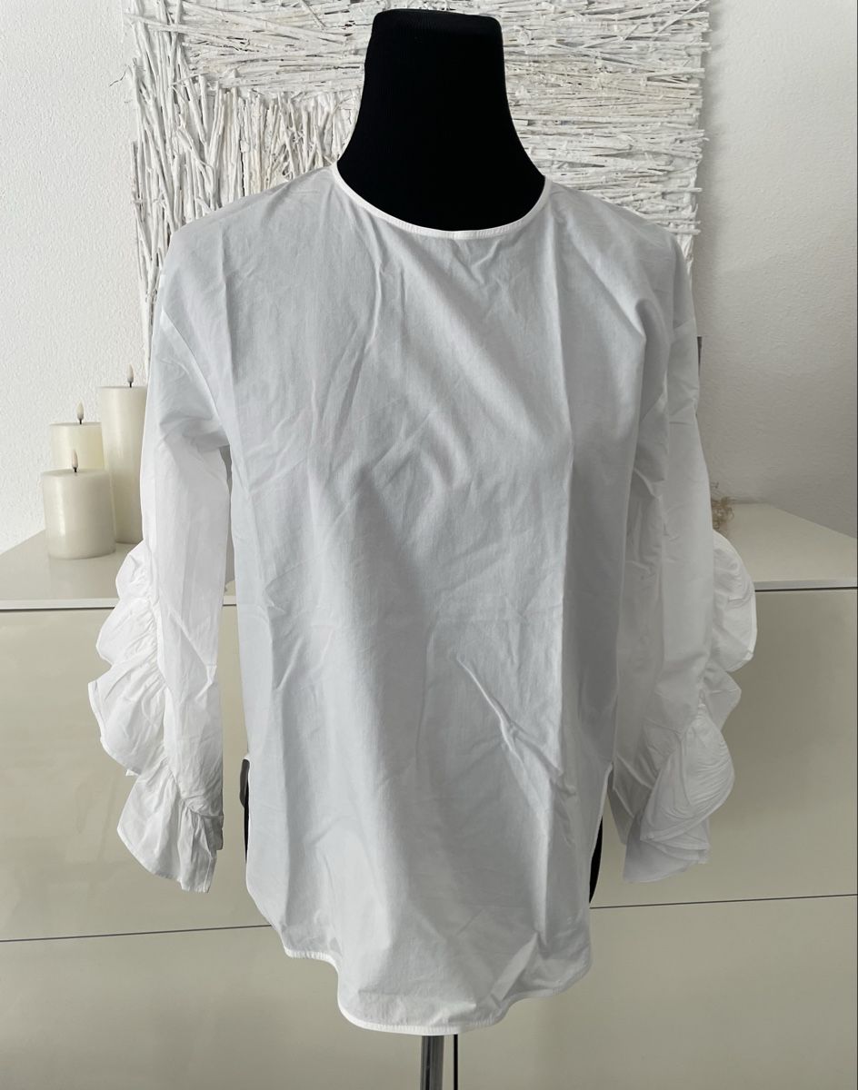Cos Camicette: COS Bluse, weiss, Gr. 36 – Nuovo (secondo la descrizione) da Frauenfeld venduto da annstella95