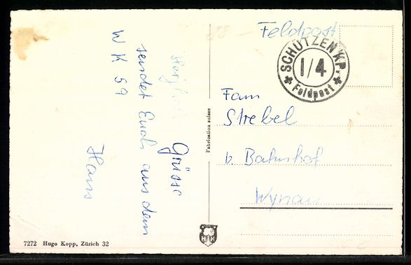 Cartoline postali: AK Mönthal /Aargau, Totalansicht – Usato da Berlin venduto da bartko-reher 1