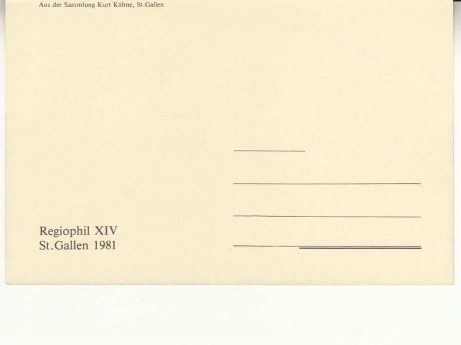 Cartoline postali: St. Gallen Retro, 5 Stk – Usato da Bürglen TG venduto da StampGraf 3