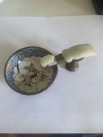 Antiquität Peking emaille Schale aus Qing Dynastie