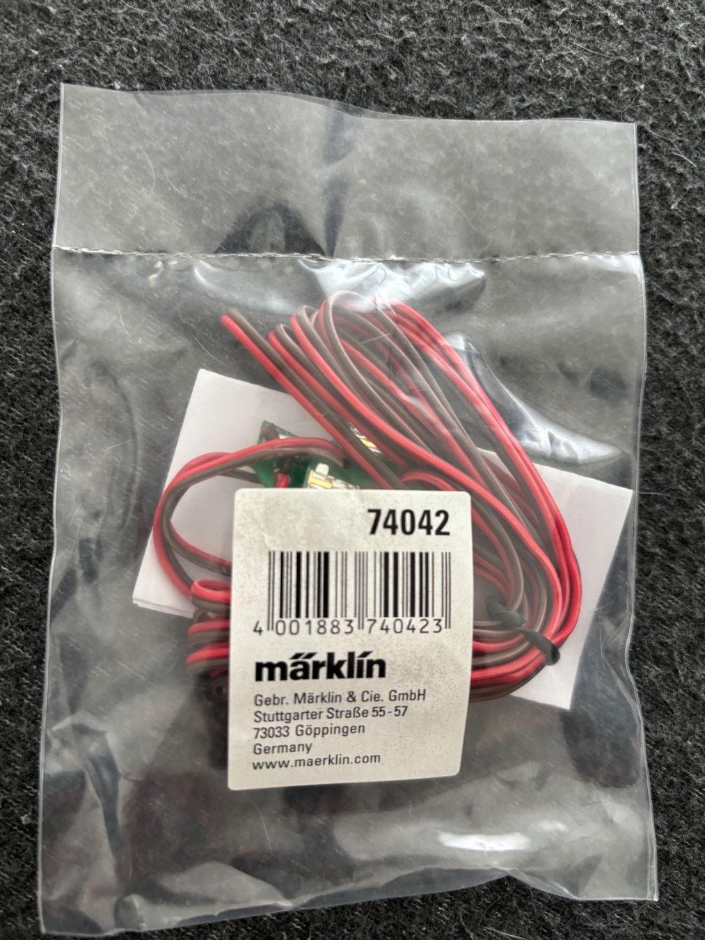 Märklin Modelleisenbahnen: Marklin 74042 Zusatzanschluss C-Gleis – Neu und originalverpackt aus Hauterive NE von eriamch