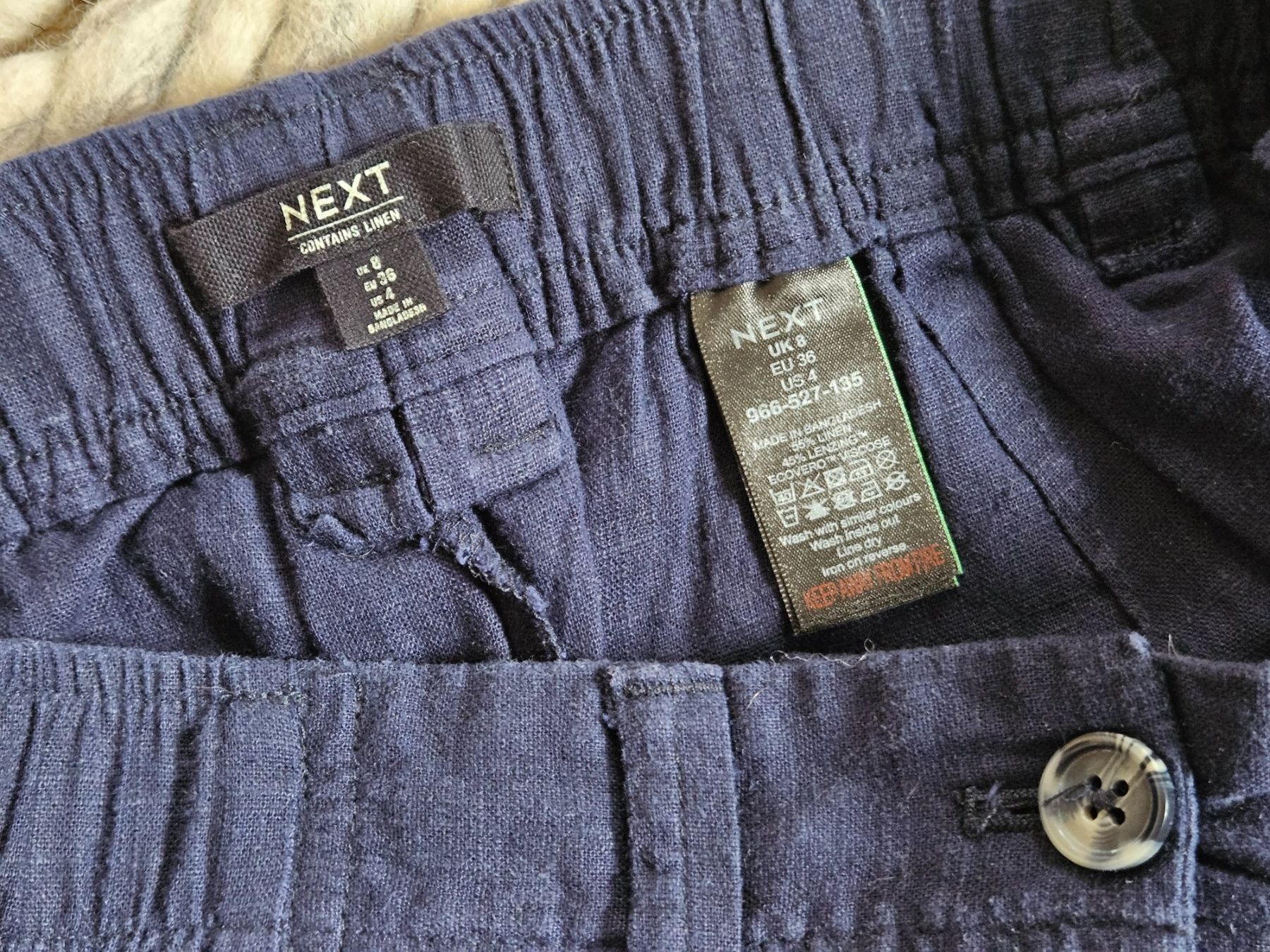 Next Pantaloni: Next Shorts, Gr. 36, Dunkelblau – Usato da Wettingen venduto da Sk8ertomda 2