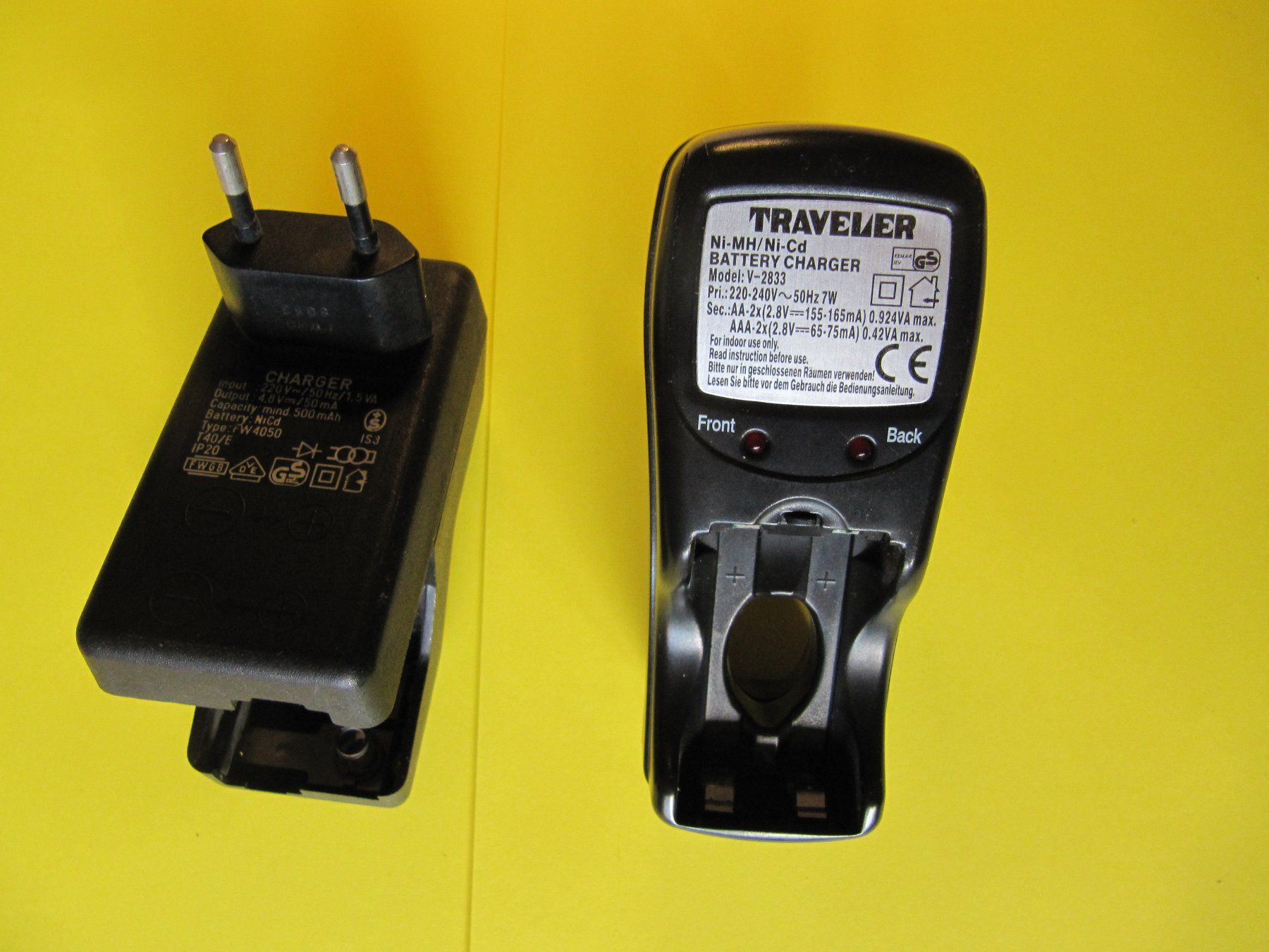 Akkus & Batterien: Batteriladestecker NICd und  NI.MH/Ni-Cd – Gebraucht aus Basel von Kuba2