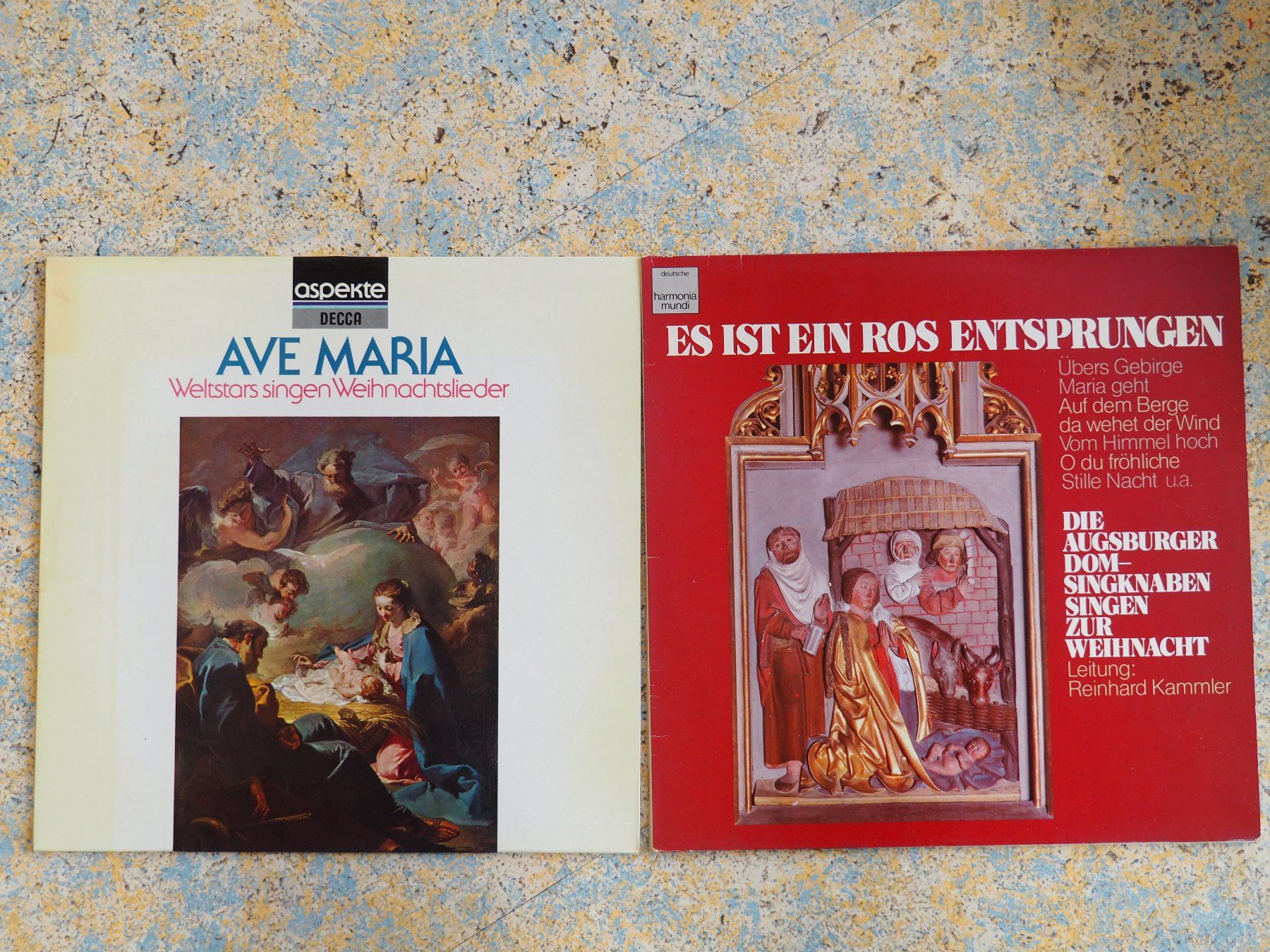 Dischi in vinile: Schallplatten 2x mit Weihnachtsliedern – Usato da Wittenbach venduto da Nirual01