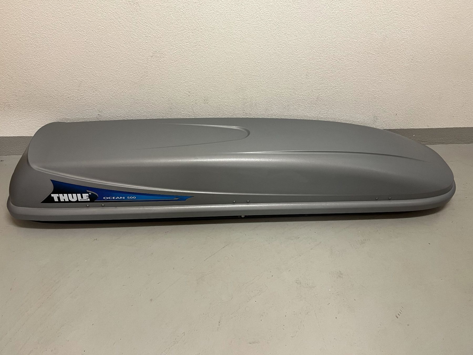 Thule Dachboxen: Dachbox Thule Ocean 500 grau guter Zustand – Gebraucht aus Schlieren von ach_6cj2