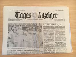 Tagesanzeiger vom 23. Juli 1976