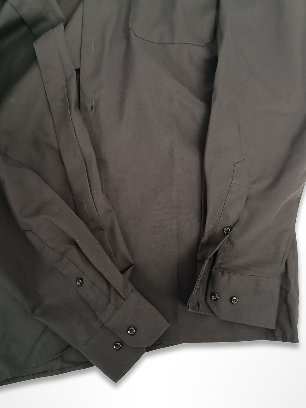Camicie: Herrenhemd Schwarz Gr. 40 – Usato da Suhr venduto da Restwert_Suhr 4