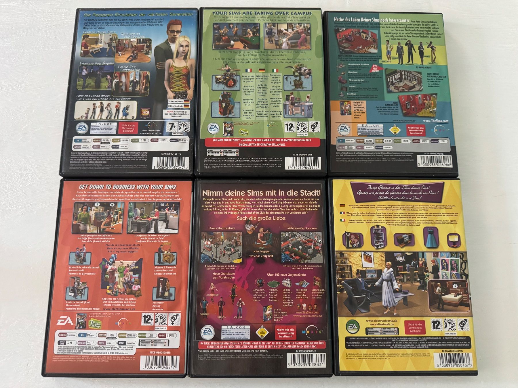 Spiele: Die Sims 2 PC Game Collection – Gebraucht aus Schachen LU von danb86 1