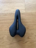 Fahrradsattel Alpensattel schwarz neu
