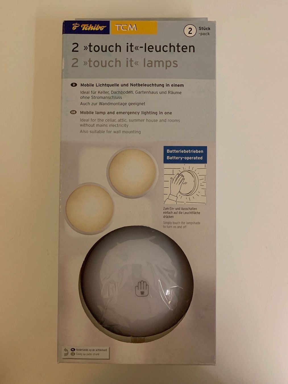 Lampade: 2 Lampen – Nuovo e nell'imballaggio originale da Zürich venduto da ThaliaL