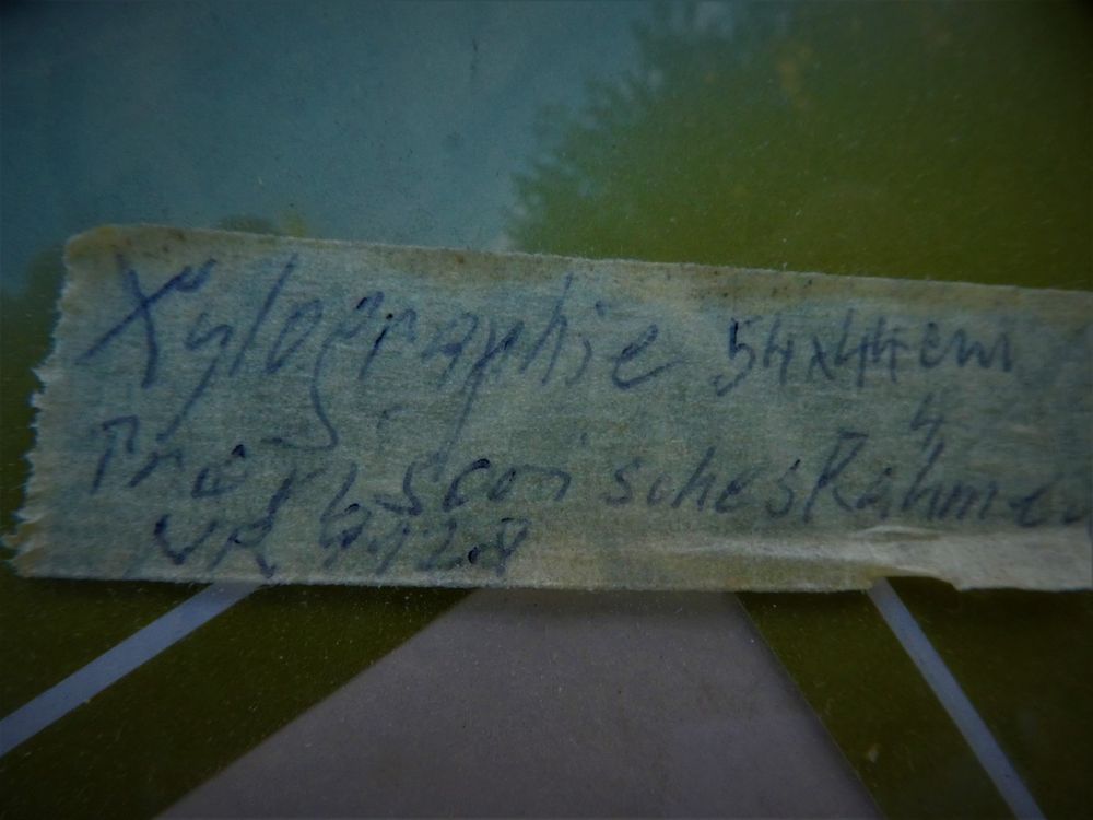 Xylographie Schlacht am Stoss 54 x 44 cm.Eingerahmt. Kaufen auf Ricardo