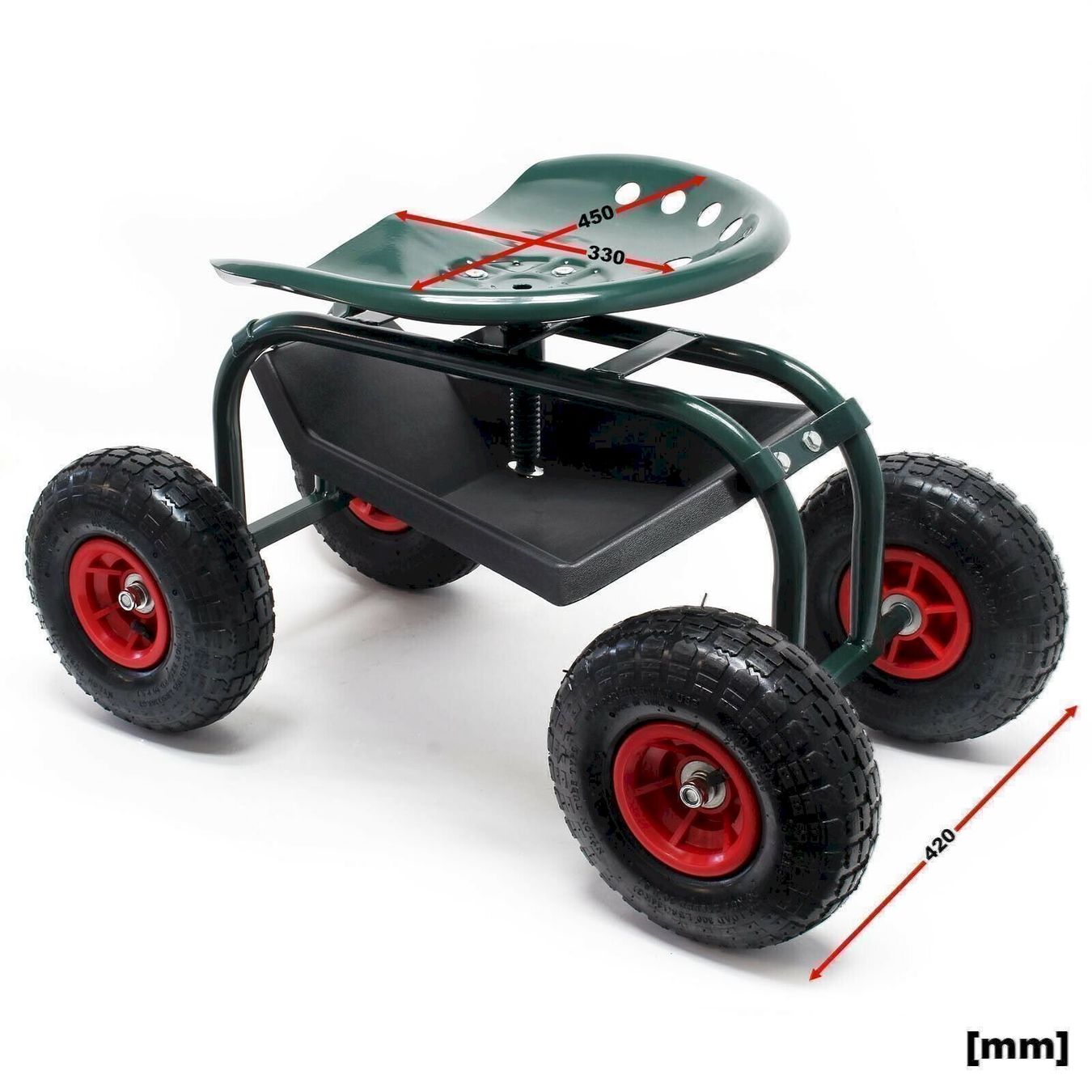 Tous les outils: WilTec Rollsitz Werkstattwagen bis 150kg – Neuf avec emballage d'origine à Bottighofen par zaap 1