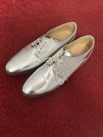 Klassische Unisex-Schnürschuhe, Größe 38, echtes Leder