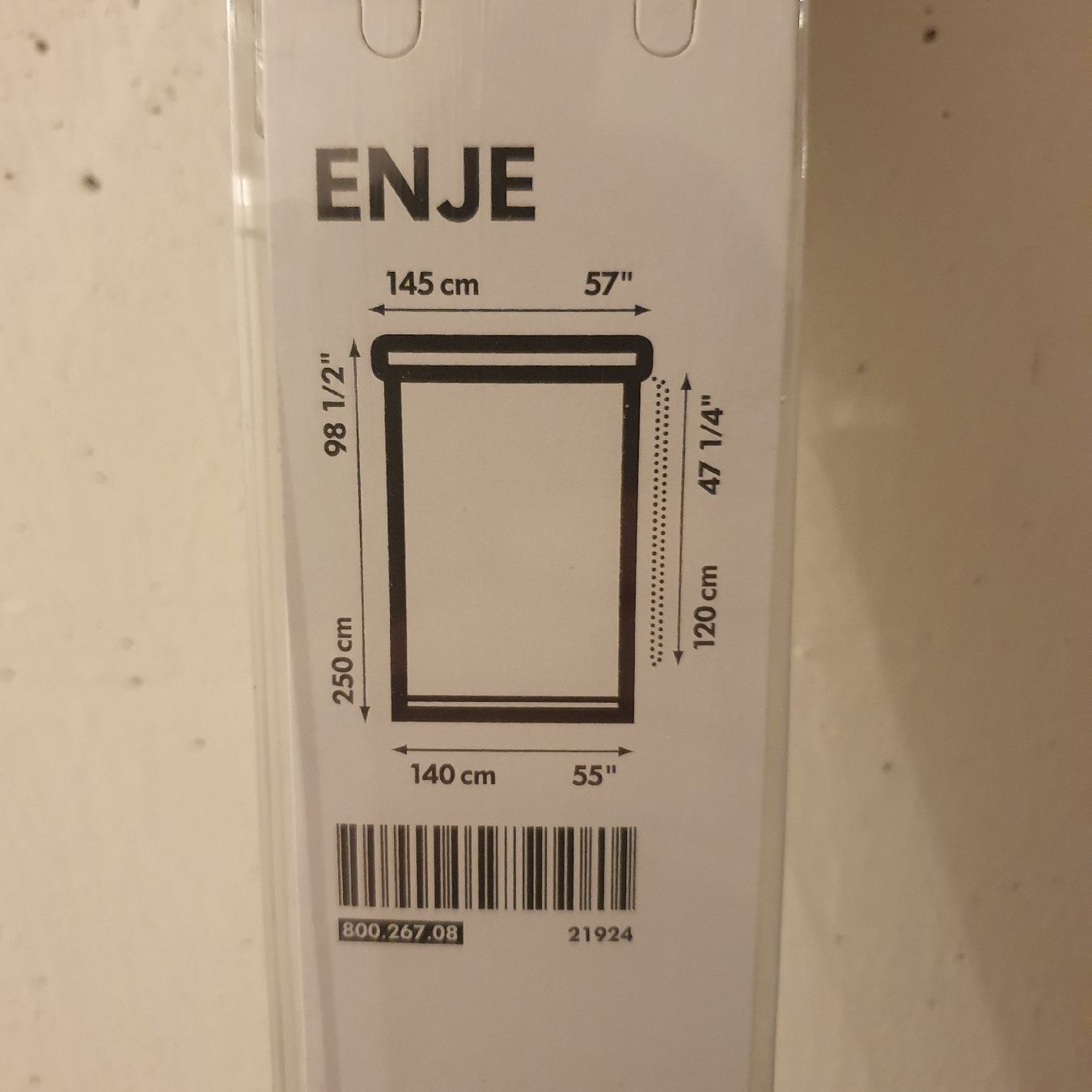 Tende: IKEA Enje Rollo, weiss, 3 Stück – Nuovo e nell'imballaggio originale da Nussbaumen AG venduto da bruttoanatroccolo 3