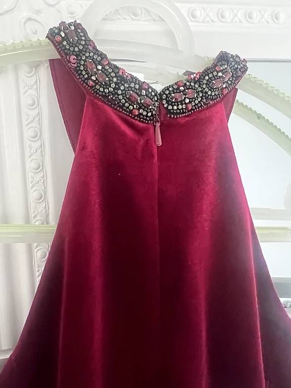 Vestiti: Abendkleid aus edlem Samt – Usato da Buttikon SZ venduto da Mirima84 2