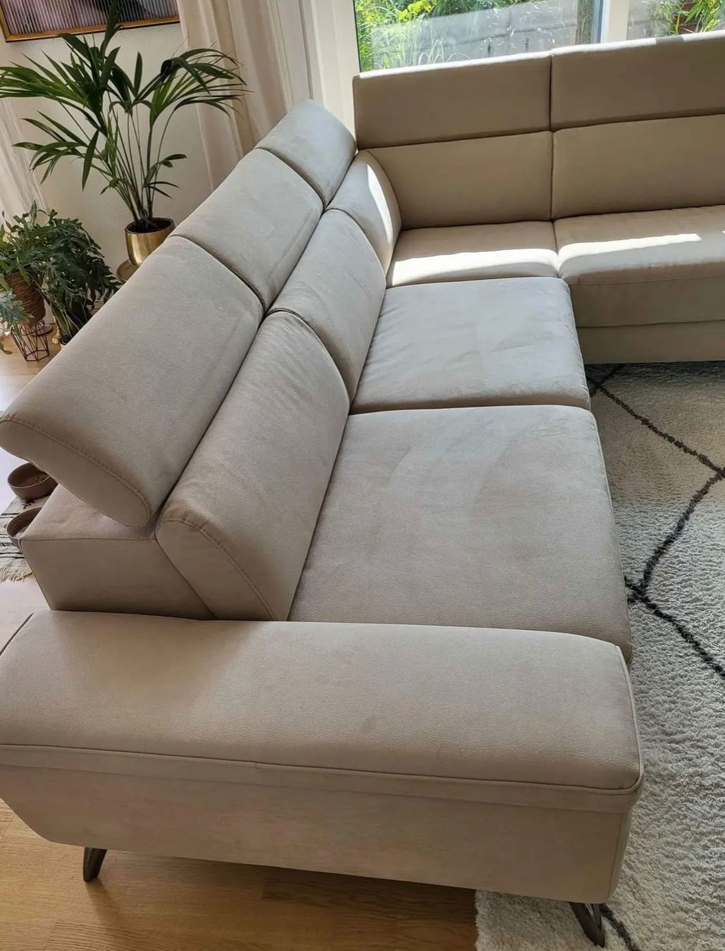 Sofas: Gemütliches Ecksofa in Beige - Top-Zustand! – Gebraucht aus Niederwangen BE von Luxury.Second.Life
