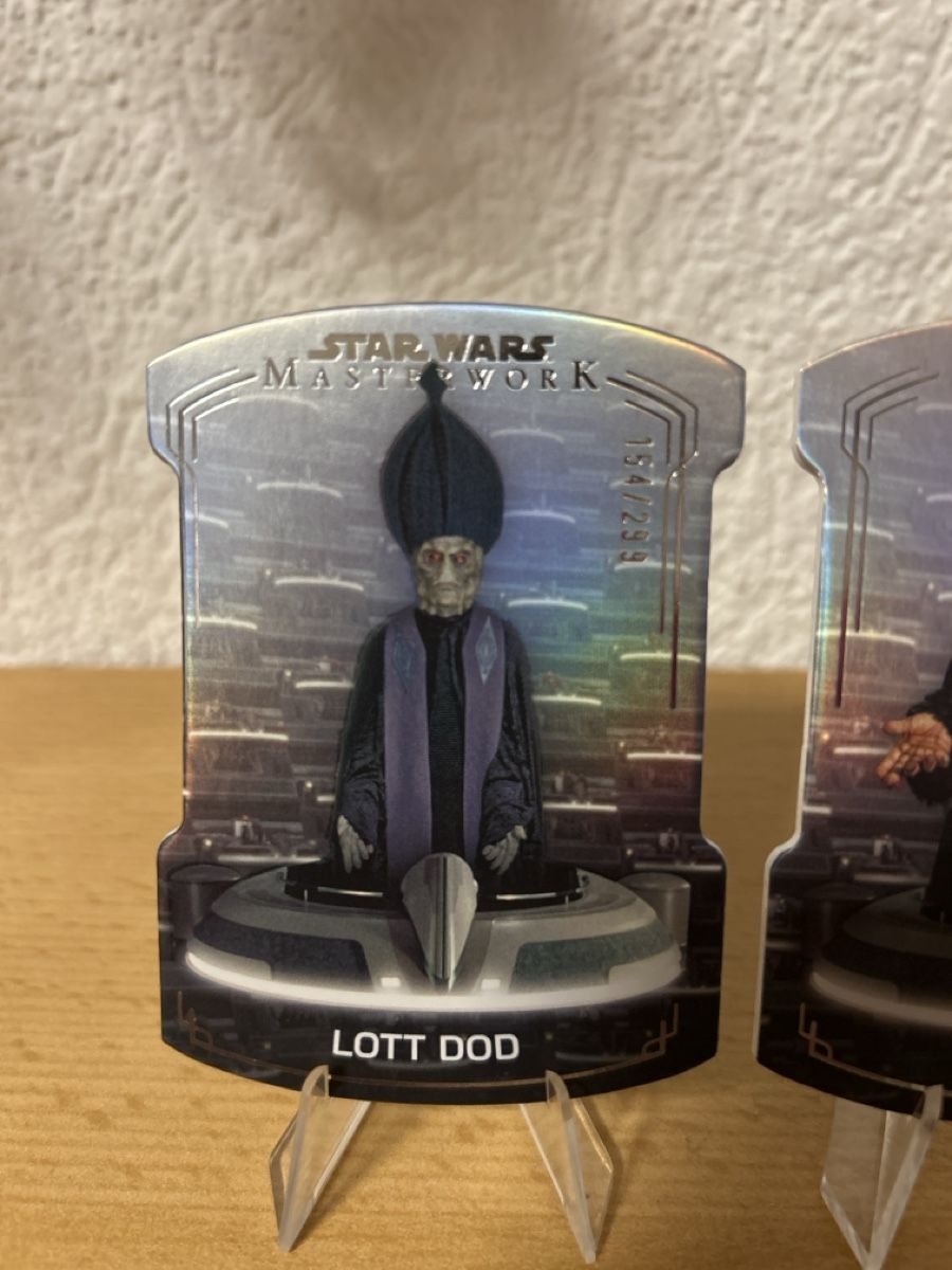 Star Wars Carte collezionabili: Carte Star Wars Masterwork Aks Moe 237/299 Lott Dod 154/299 – Nuovo (secondo la descrizione) da la chaux-de-fonds venduto da swann88 2