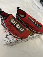 Dolce & Gabbana Sneaker Rot, Gr.37, Sommer Kollektion