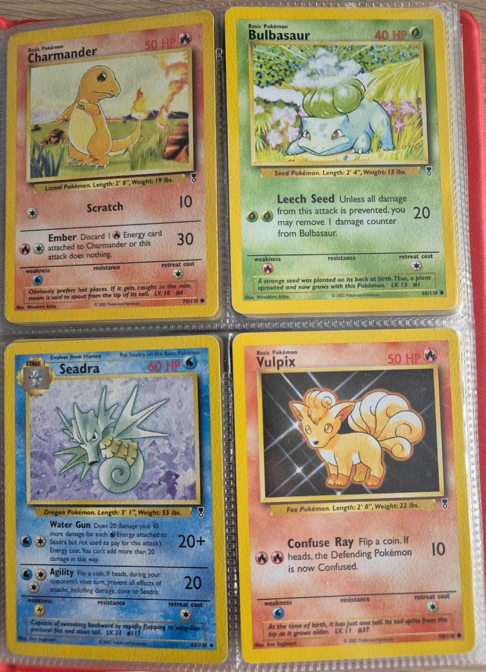 Pokémon Cartes à collectionner: Pokémon Legendary collection charmender vulpix + – D'occasion à Ursy par RetroBebar777