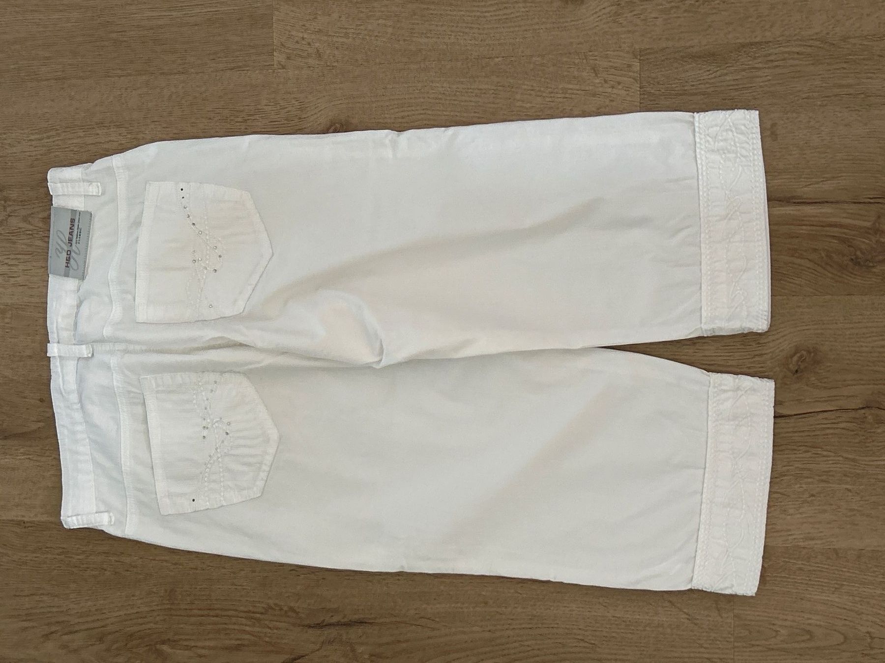 Jeans: H&D Jeans Capri weiss Gr. IT46 /D 42 – D'occasion à Brunnen par Nala2929 3
