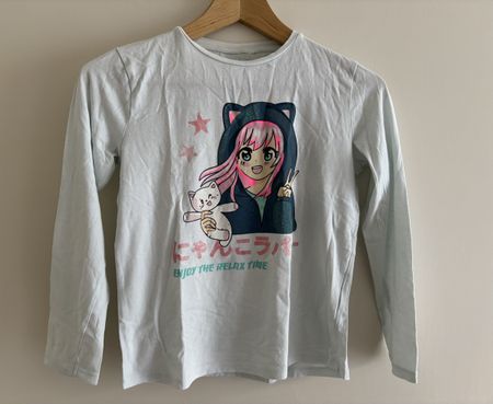 Sweat-shirt manga taille 116