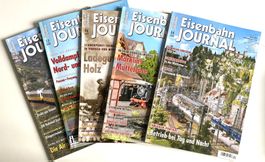 Eisenbahn Journal -7 Hefte 2008 - Modellbahn-Ausgaben