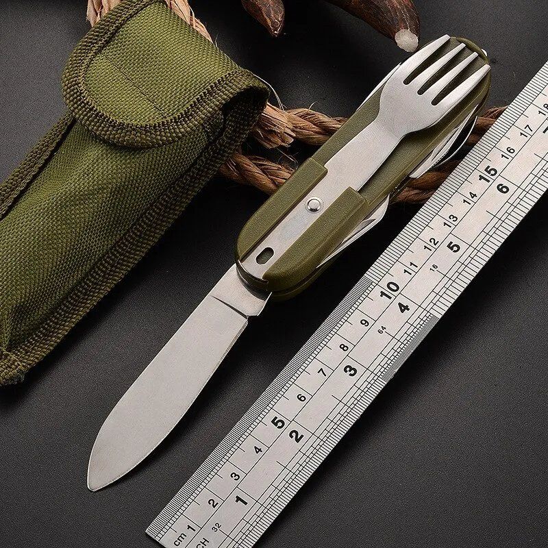 Set di posate: Multifuktionelles outdoor Besteck Camping – Nuovo e nell'imballaggio originale da Tuggen venduto da Zweitechanceboutique 1