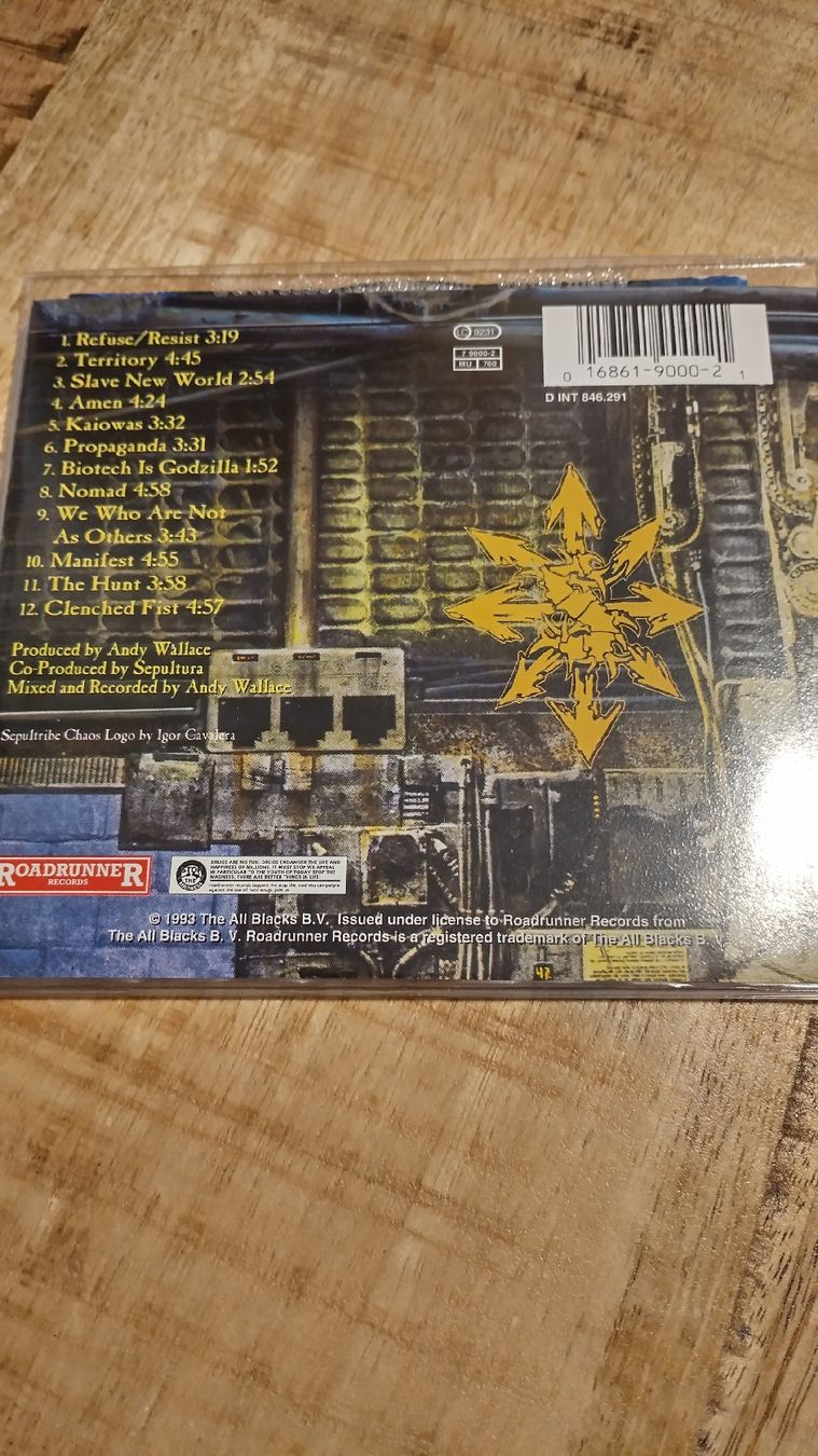 CD: Sepultura - Chaos A.D. – Usato da Menznau venduto da khold82 1