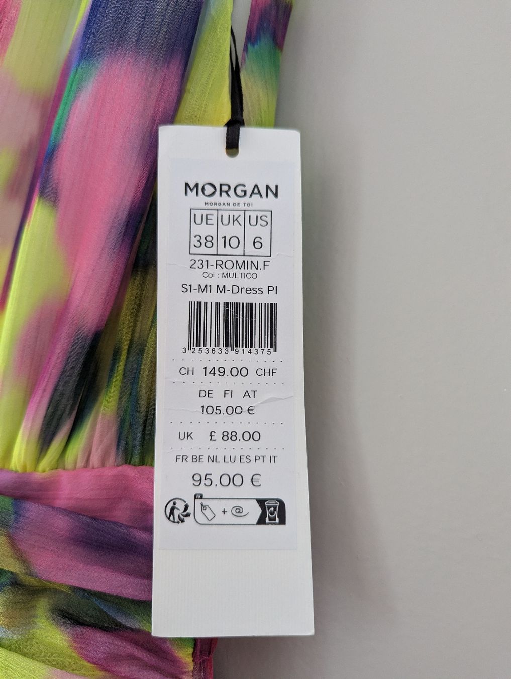 Morgan Vestiti: sublime robe Morgan 38  – Nuovo e nell'imballaggio originale da Montreux venduto da dem_gyt9 3