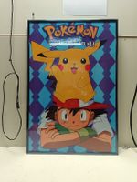 Poster von Pokemon Ash und Pikachu gebraucht.(nov942)