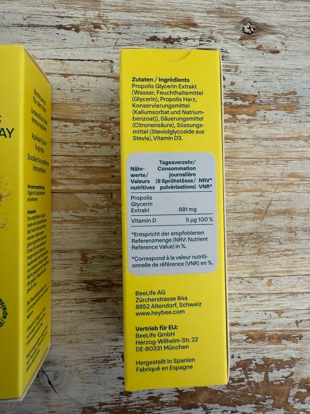 Cibi & Specialità: 2x Propolis Immun-Spray von Heybee, Neu – Nuovo (secondo la descrizione) da Wolfwil venduto da Inseider12 1