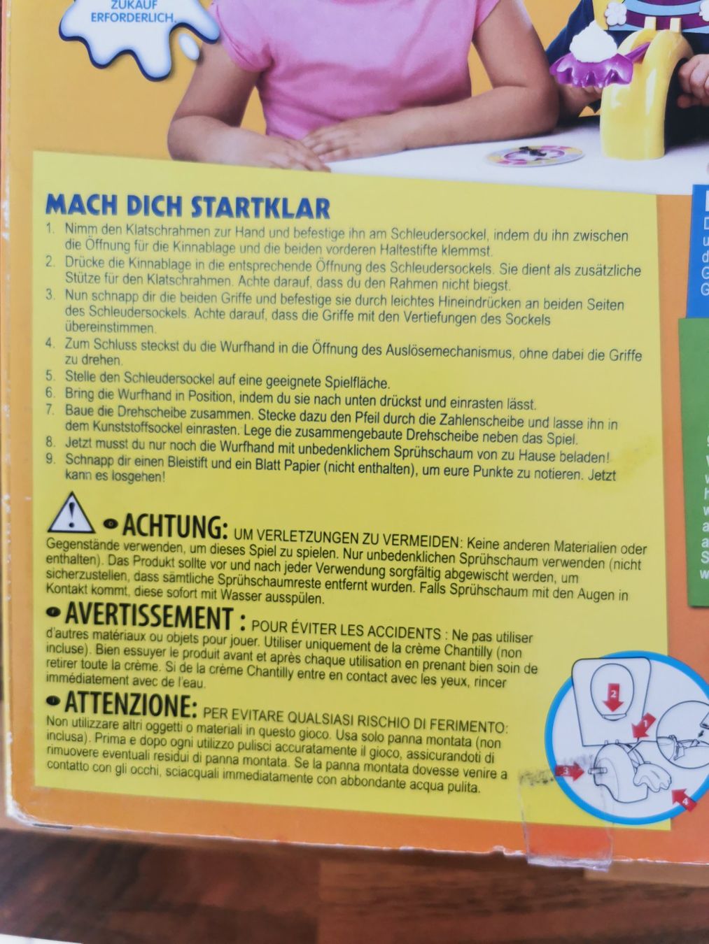 Hasbro Giochi: Hasbro; Spiel Pie Face! – Usato da Boniswil venduto da Totomat-Lady2 2