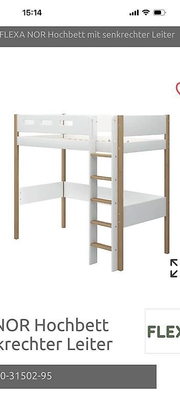 Flexa Letti: Flexa Hochbett Bauteile Weiss – Usato da Wettswil venduto da Pwettswil 3